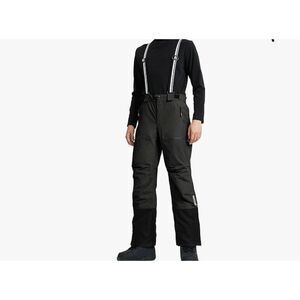 Pioneer Camp Size Large Mens Snow Ski Pants Waterproof Insulated Fleece Lined Sn
